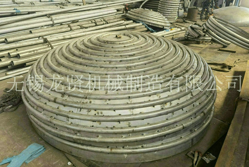 封头盘管