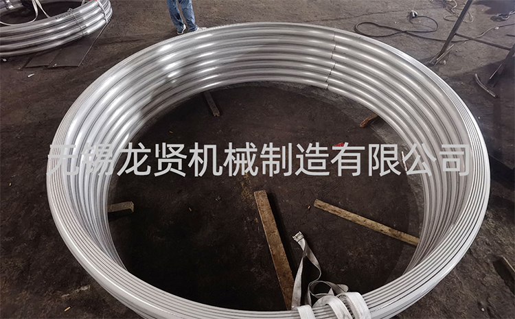 半圆管子怎么对接的？